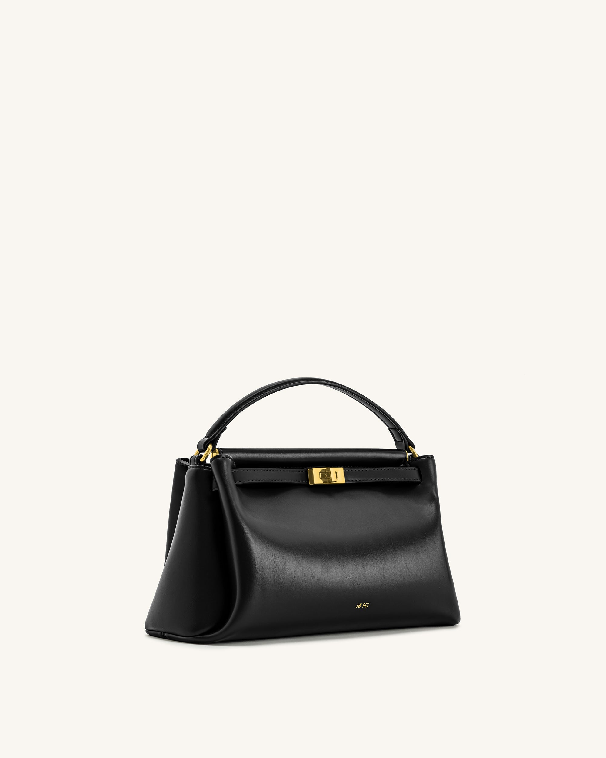 Carmen Top Handle Bag - Black