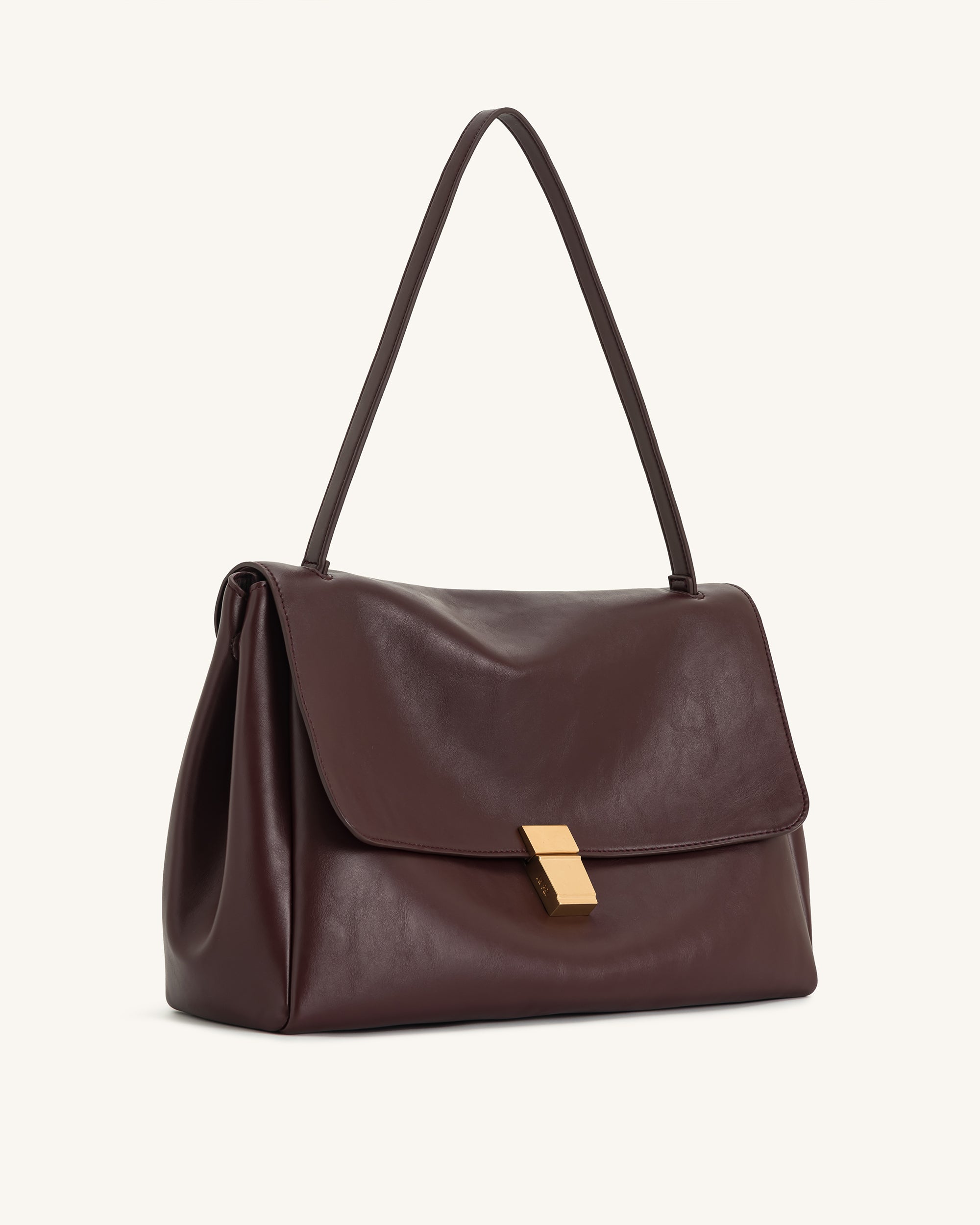 Hilary Shoulder Bag - Deep Burgundy