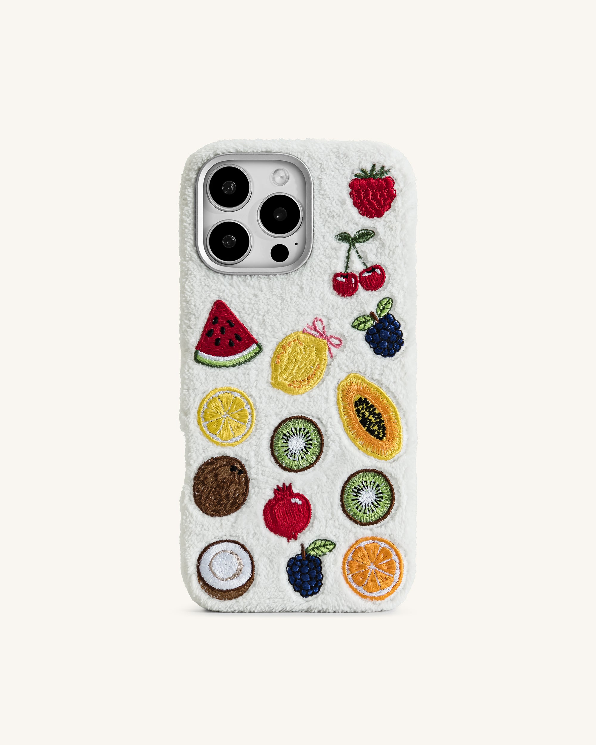 Fruit Fiesta Phone Case - Multicolor White