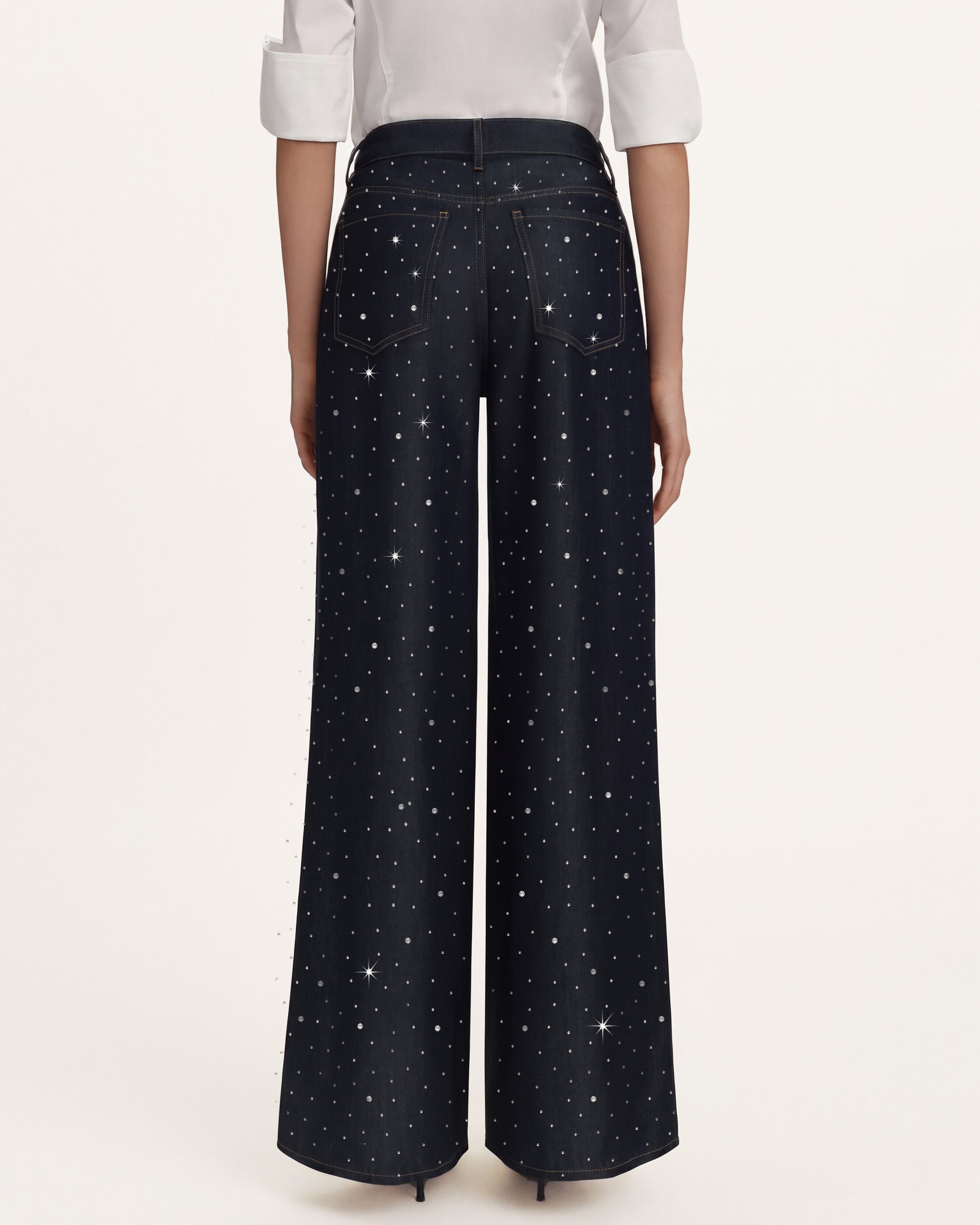 The Rhinestone Overachiever Jeans - Deep Thoughts Only