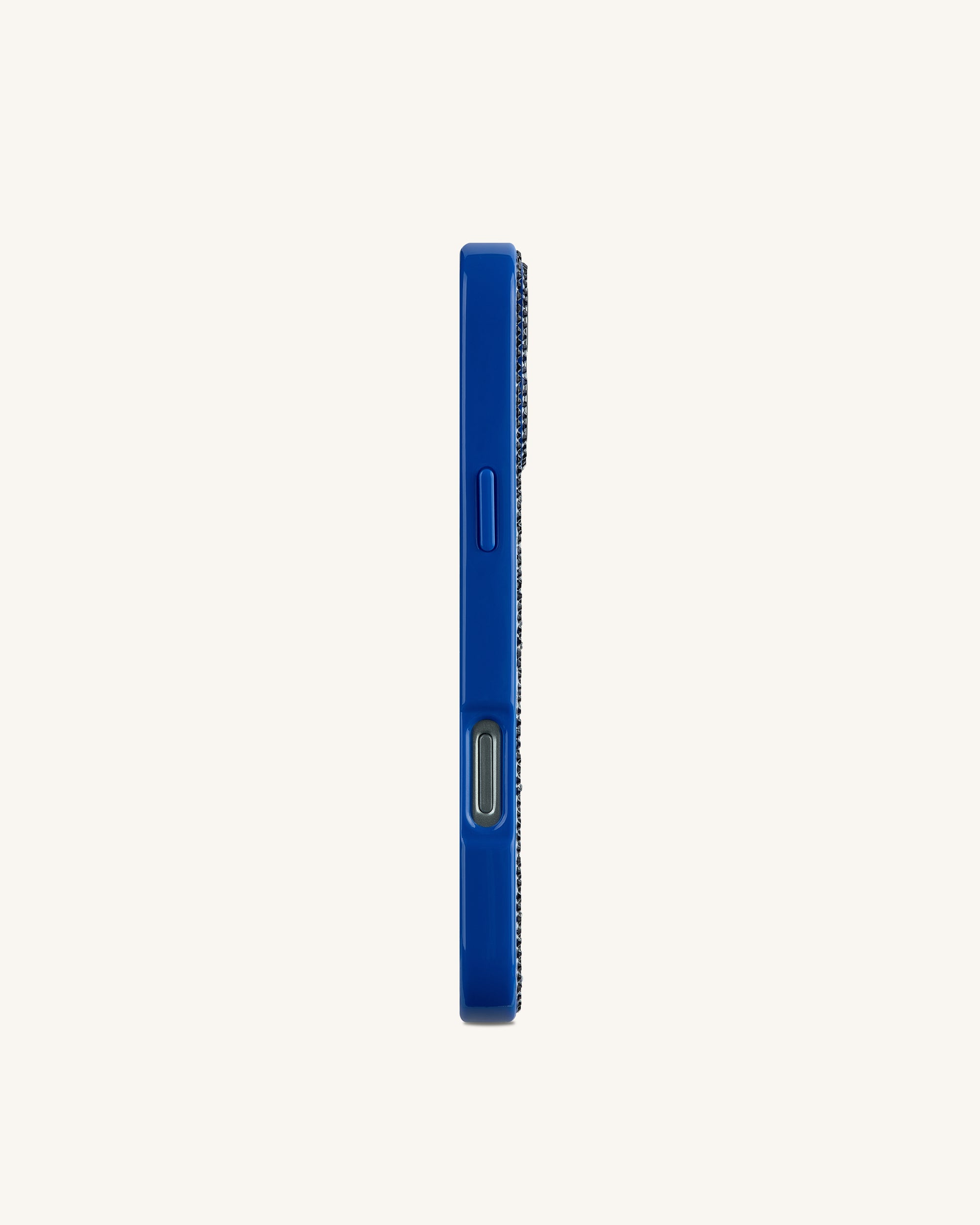 Ocean Shell Artificial Crystal Phone Case - Blue