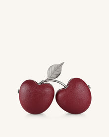 Aureline Cherry Shaped Clutch - Red