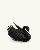 Alani Swan Shaped Crossbody Bag - Black