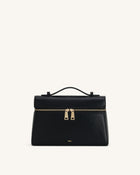 Thea Large Top Handle Bag - Black