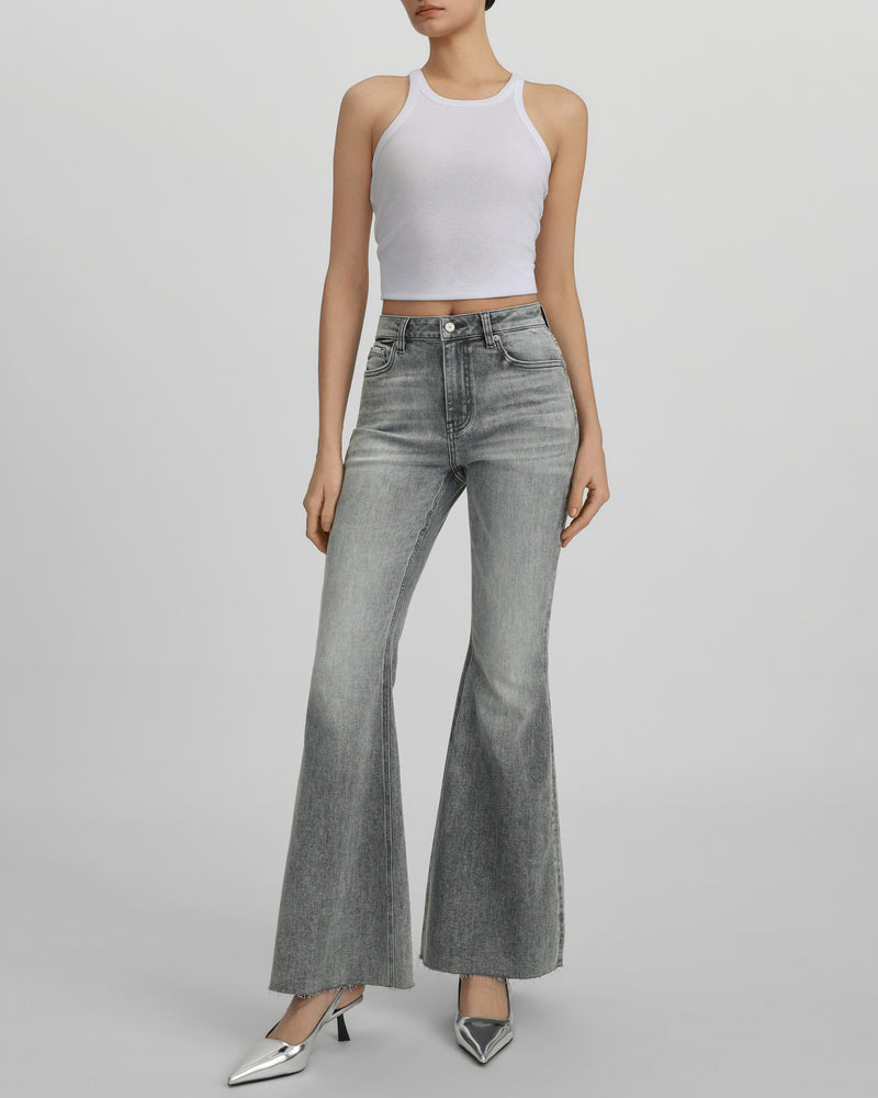 The Boogie Child Fray Jeans - Smoke and Mirrors