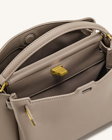 Carmen Top Handle Bag - Apricot