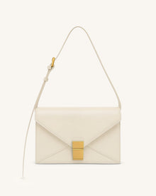 Clio Envelope Crossbody Bag - Ivory