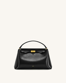 Carmen Top Handle Bag - Black