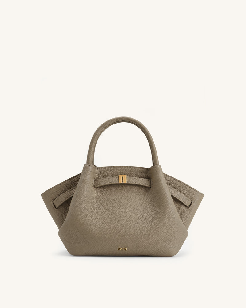 Hana Mini Tote Bag - Mud Gray