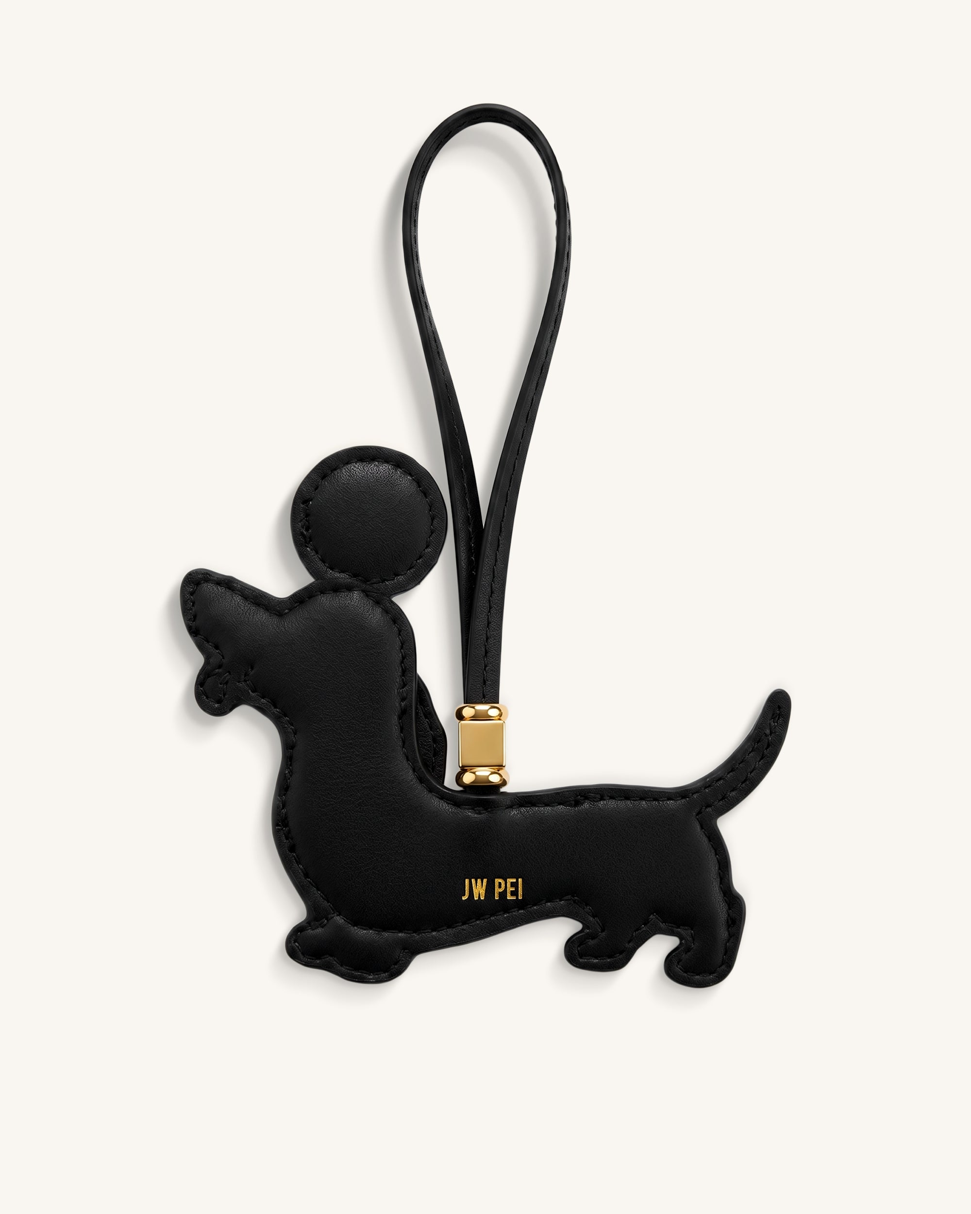 World Cup Dachshund Soccer Jersey Bag Charm - Blue