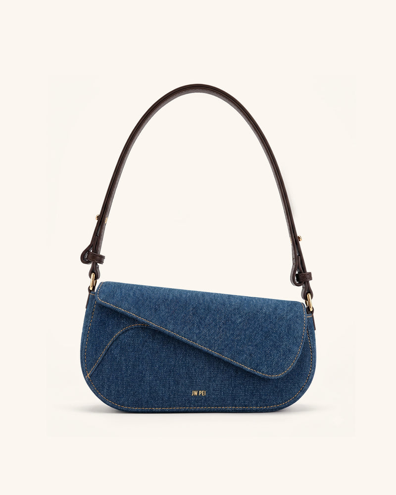 Addisyn Shoulder Bag - Blue Denim