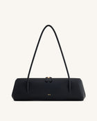 Nova Minimalist Shoulder Bag - Jet Black