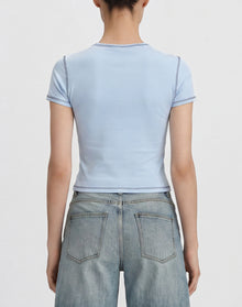 The Darling Sugar Rush T-shirt - Airbrush Blue