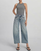 The Debutante Scattered Keepsake Pearl Jeans - Clear Sky Thinking