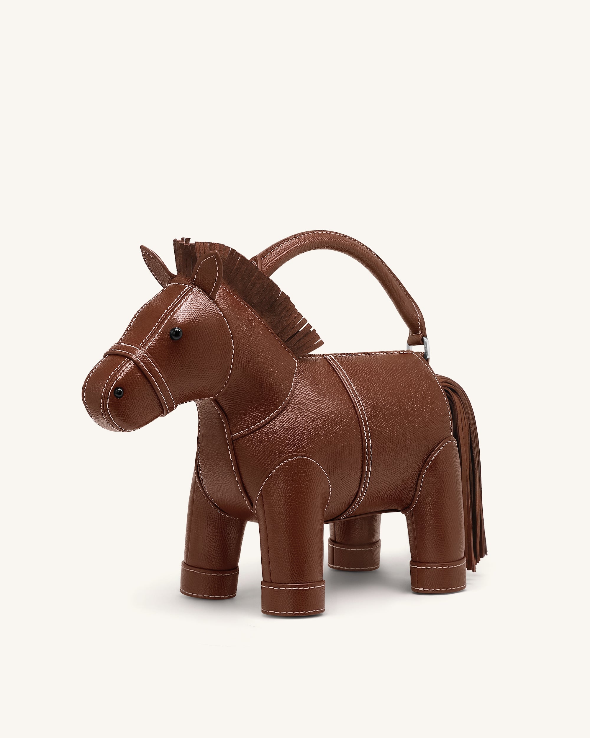 バッグ houseonthehill Bag Brown Horse Harper Horse Top Handle Bag - Brown | JW PEI