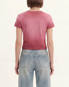 The Shrunken Faded Love T-shirt -  Wild Berry