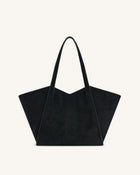 Kiana Large Capacity Tote Bag - Black
