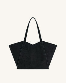 Kiana Large Capacity Tote Bag - Black