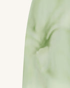 Watercolor Floral Print Strapless Maxi Dress - Green