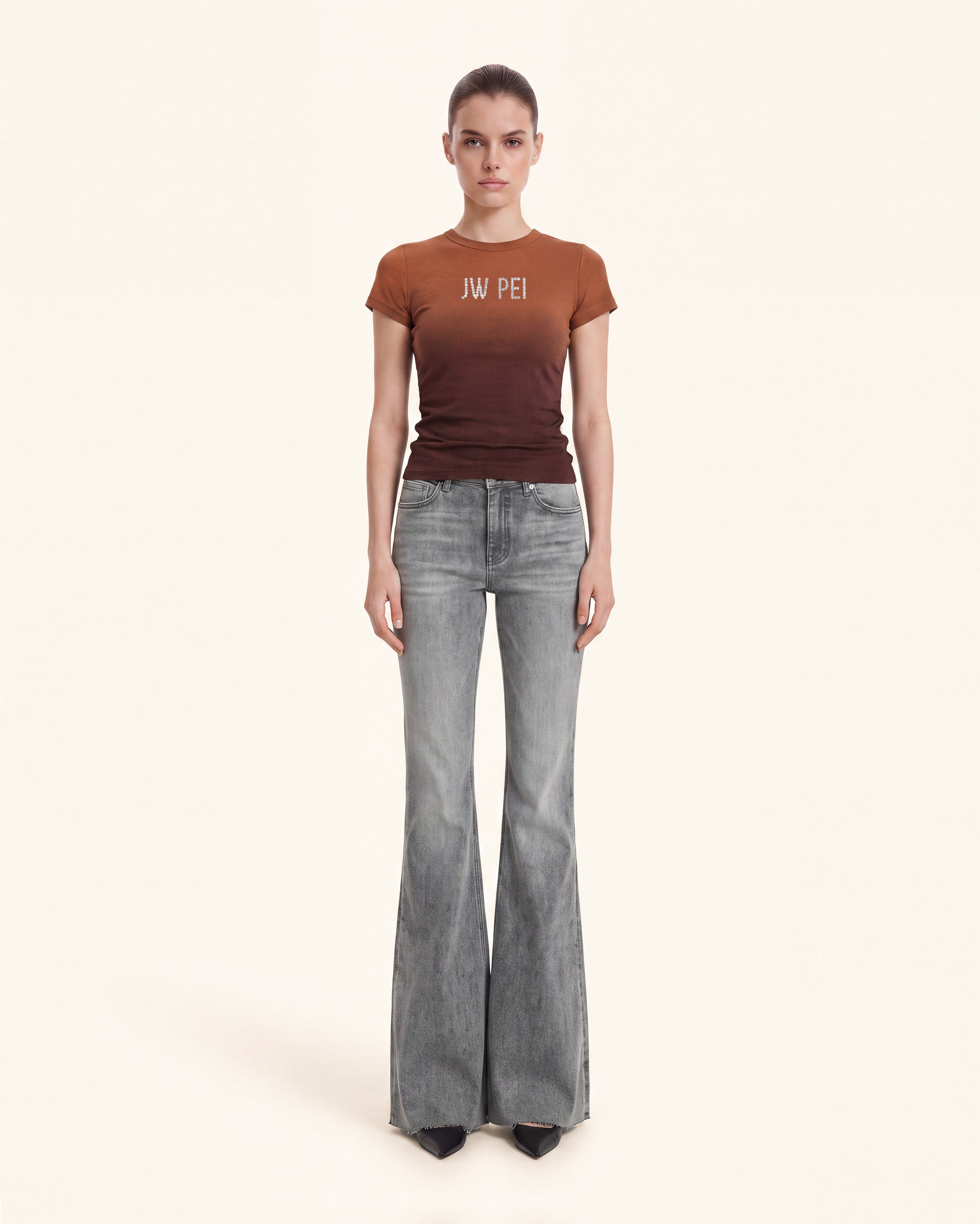 The Stella Shimmer Shaded Tee -  Chestnut Peak