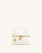 Cleo Box Shape Top Handle Bag - Off-white