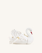 Alani Swan Shaped Crossbody Bag - White