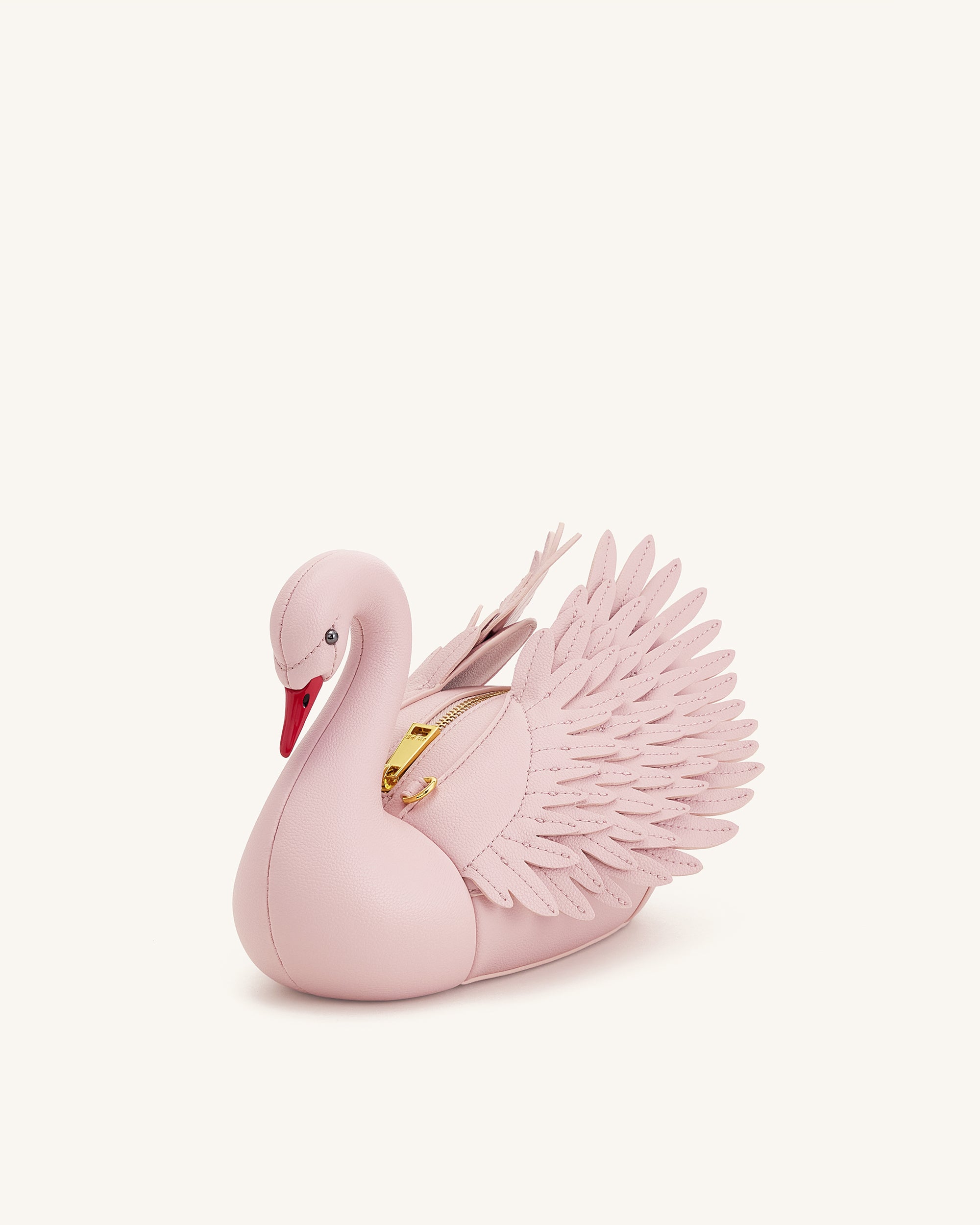Alani Swan Shaped Crossbody Bag - Light Pink