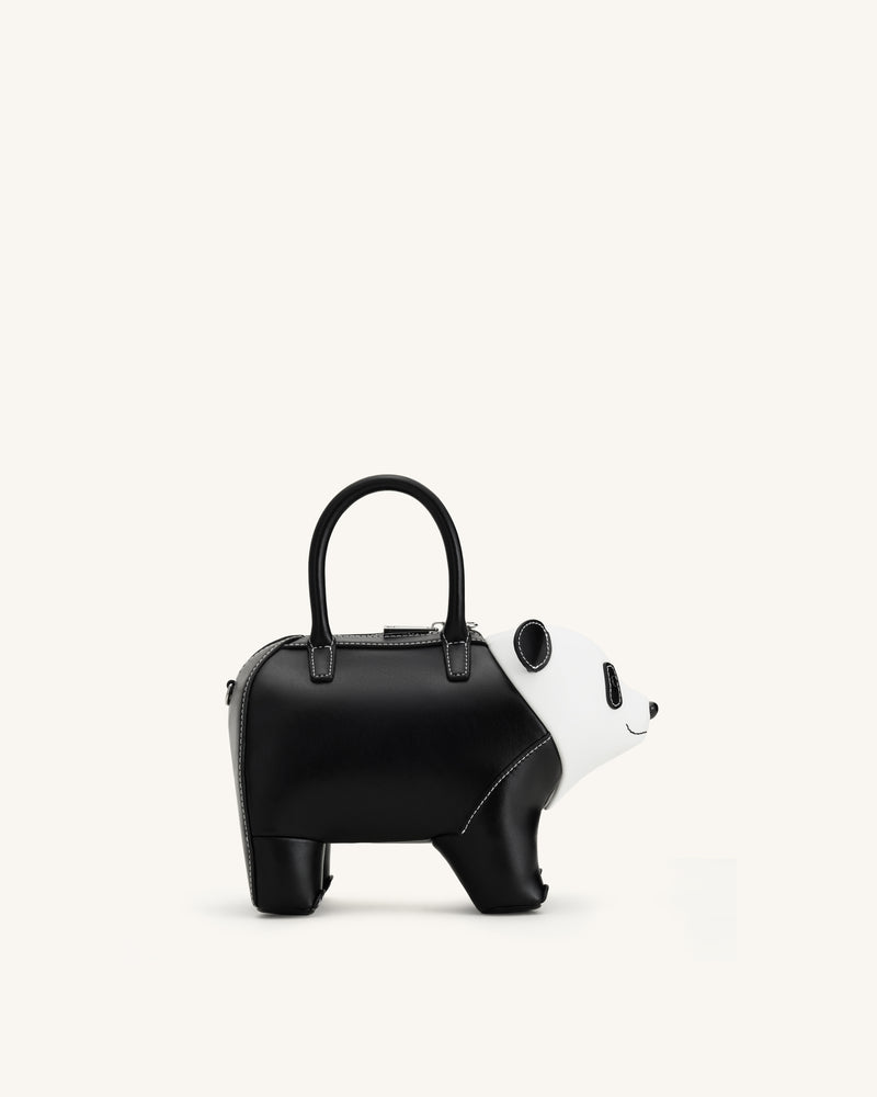 Adeline Panda Handbag - Black