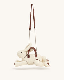 Bella Bunny Shaped Top Handle Bag - White