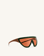 Angelica D Frame Sunglasses - Green