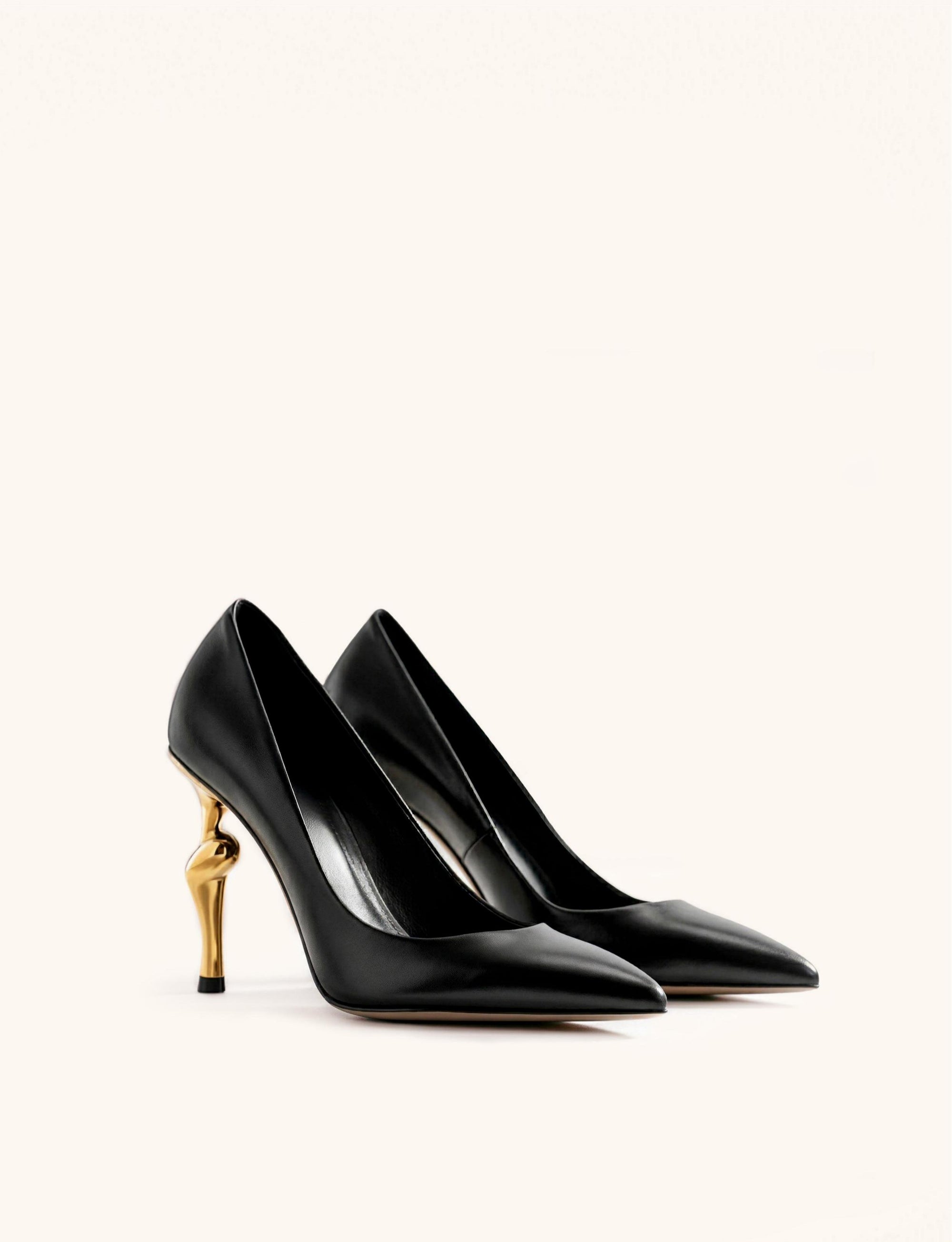 Hazel Modern Heels - Black