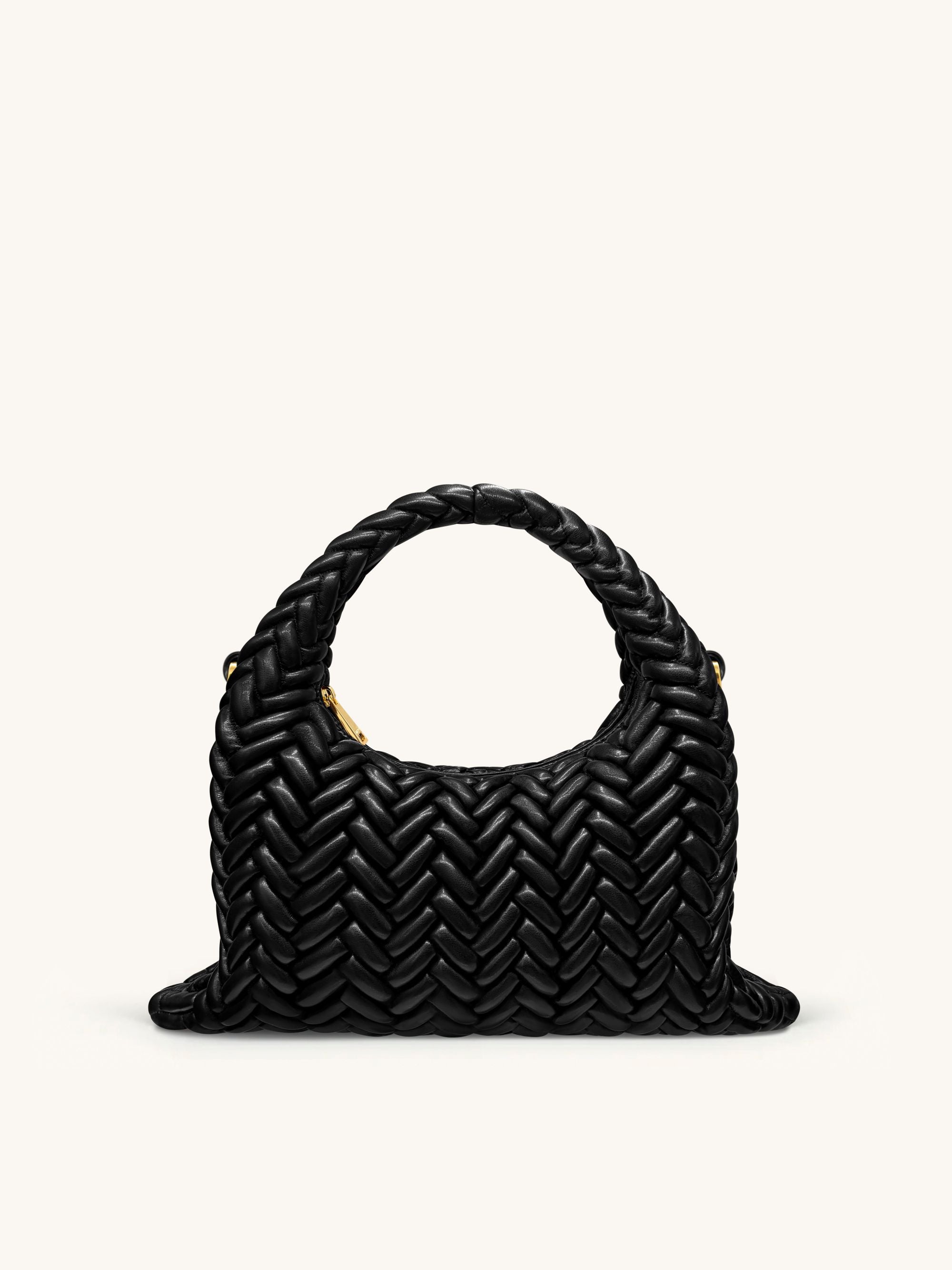 Cora Quilting Handle Bag - Black