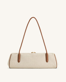 Nova Shoulder Bag - Brown Canvas