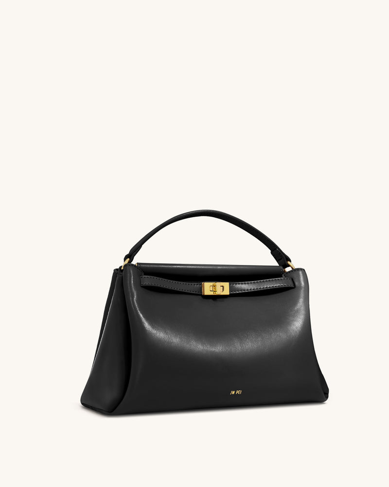 Carmen Top Handle Bag - Black