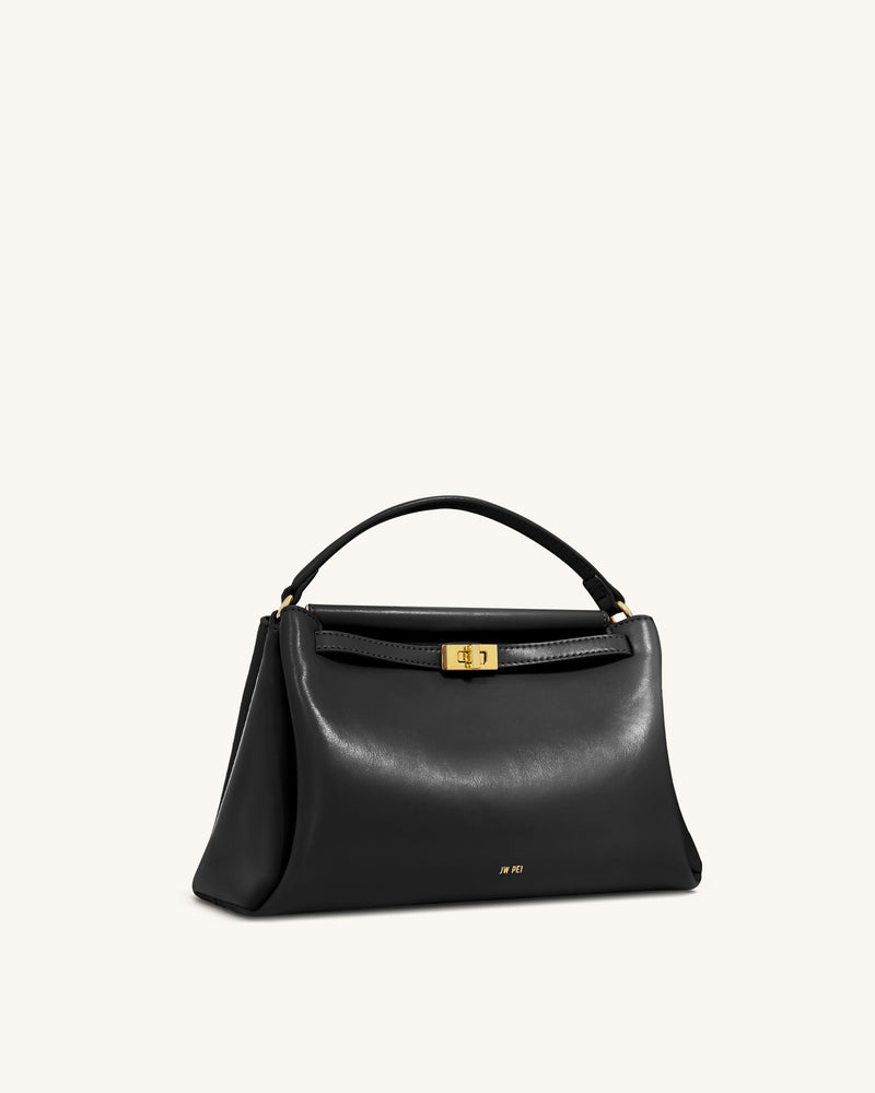 Carmen Top Handle Bag - Black
