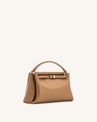 Carmen Top Handle Bag - Brown