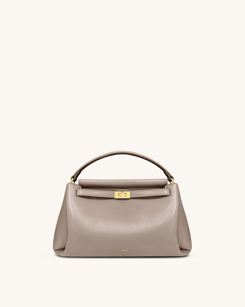 Carmen Top Handle Bag - Apricot