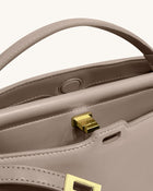 Carmen Top Handle Bag - Apricot