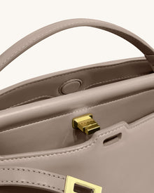 Carmen Top Handle Bag - Apricot