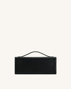 Bria Structured Top Handle Bag - Black