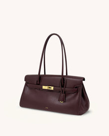 Yara Shoulder Bag - Deep Burgundy