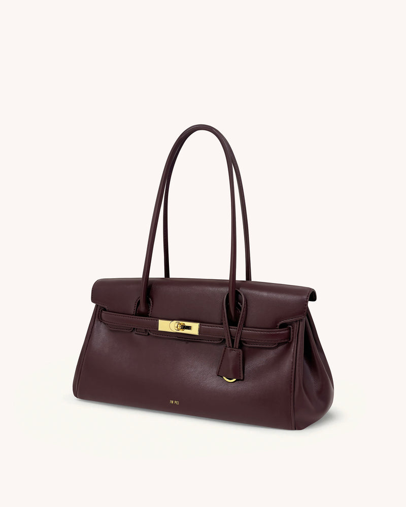 Yara Shoulder Bag - Deep Burgundy