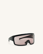 Avalynn Square Frame Sunglasses - Black