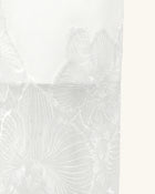 Orchid Embroidered Corset Dress - White