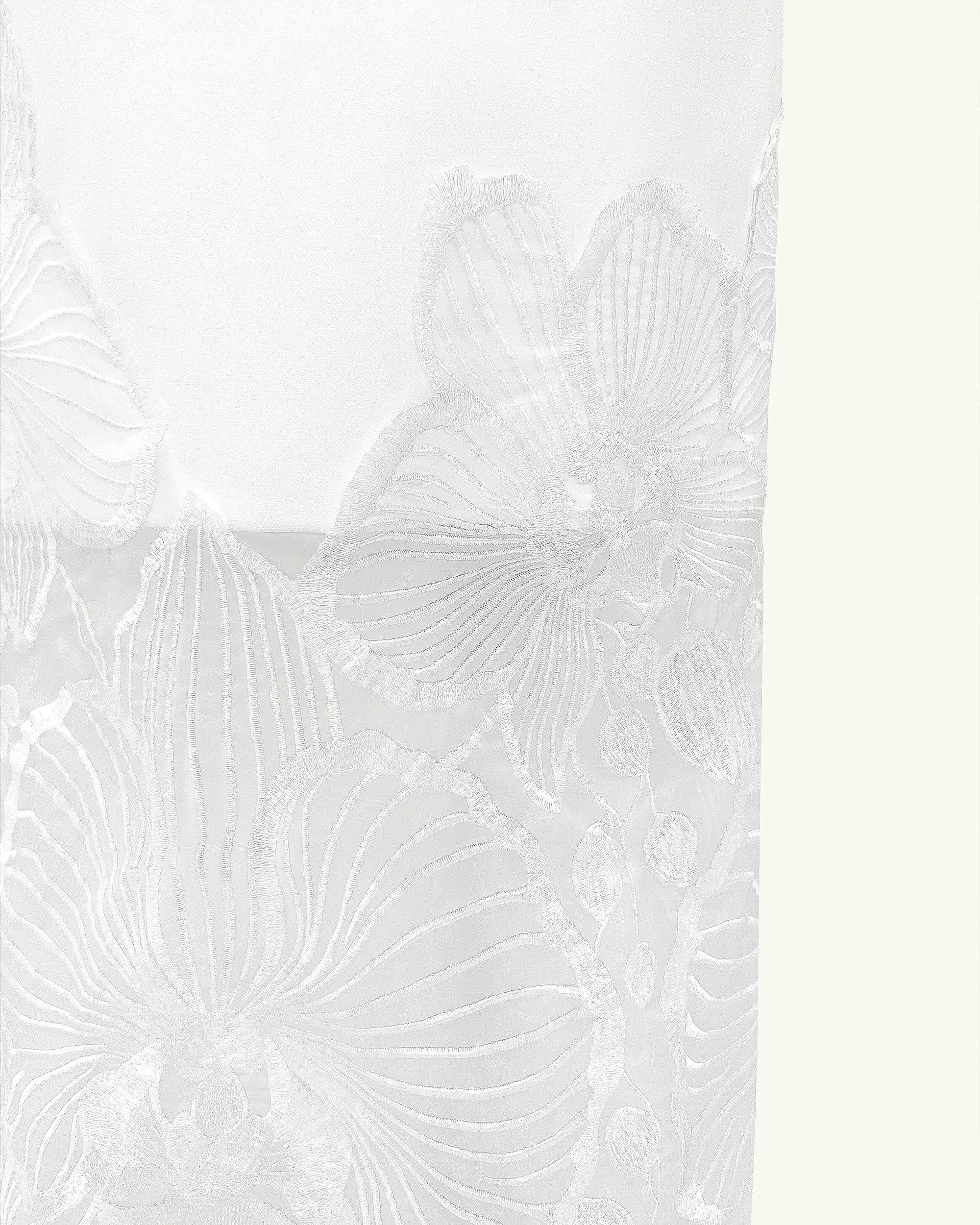 Orchid Embroidered Corset Dress - White