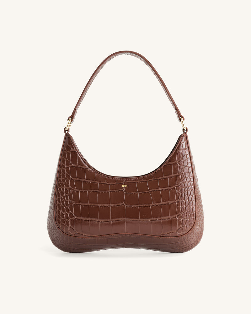 Ruby Shoulder Bag - Umber Croc