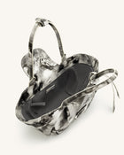 Zoey Pockets Shoulder Bag - White