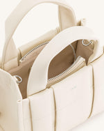 Freya Mini Tote Bag - White