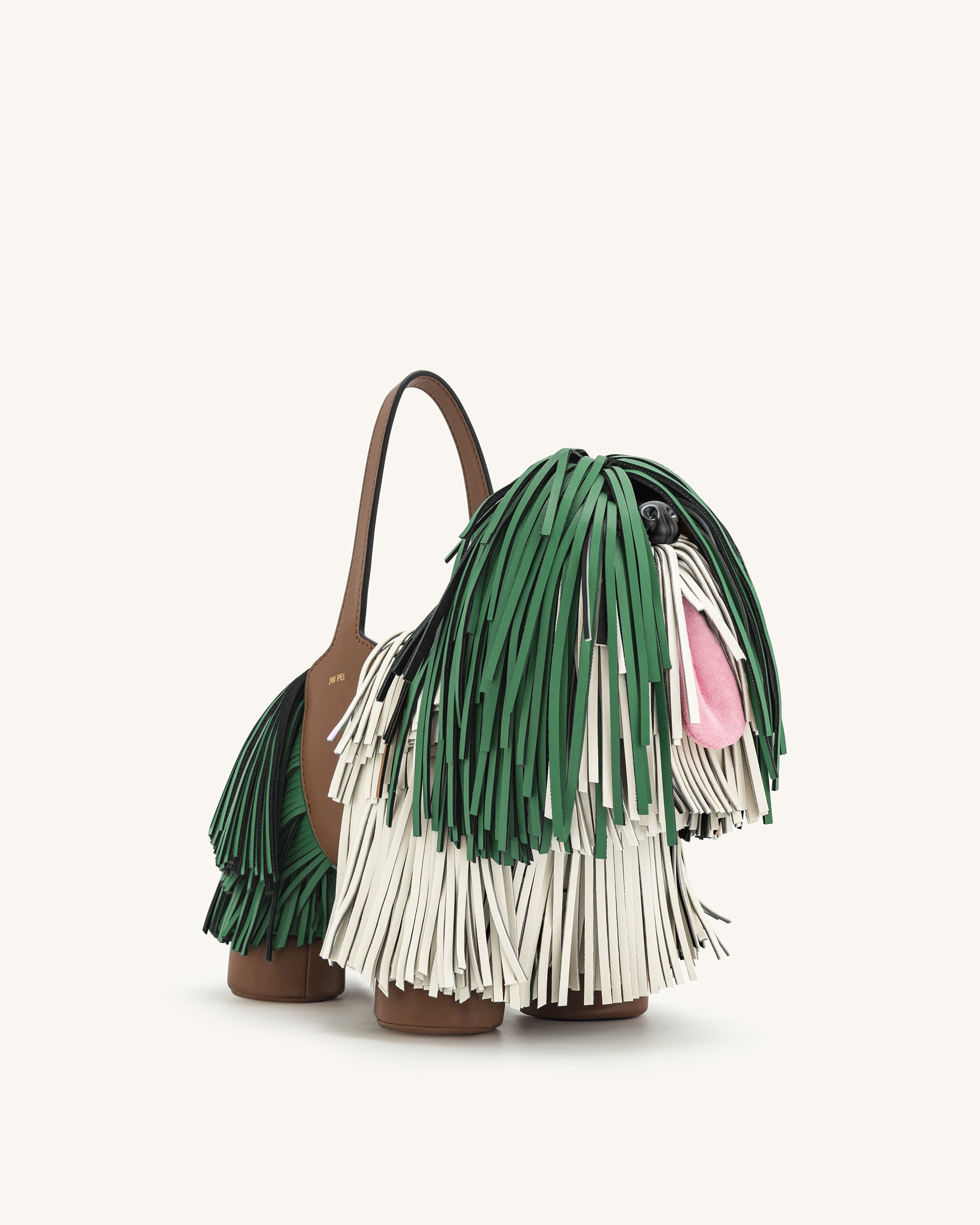 \"JW PEI\" Nita パピーシェイプハンドバッグ Nita Puppy Shape Handbag - Brown | JW PEI