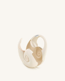 Caylee Shell Bag - White